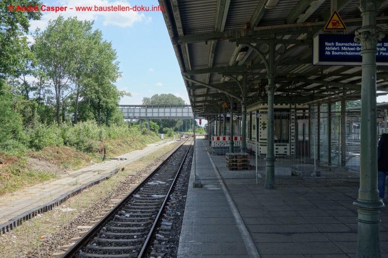 Bilder vom 23.06.2019 Umbau Bahnhof Schöneweide Berlin