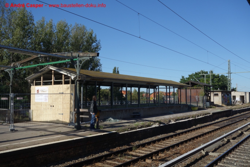 Bilder vom 21.09.2019 Umbau Bahnhof Schöneweide Berlin