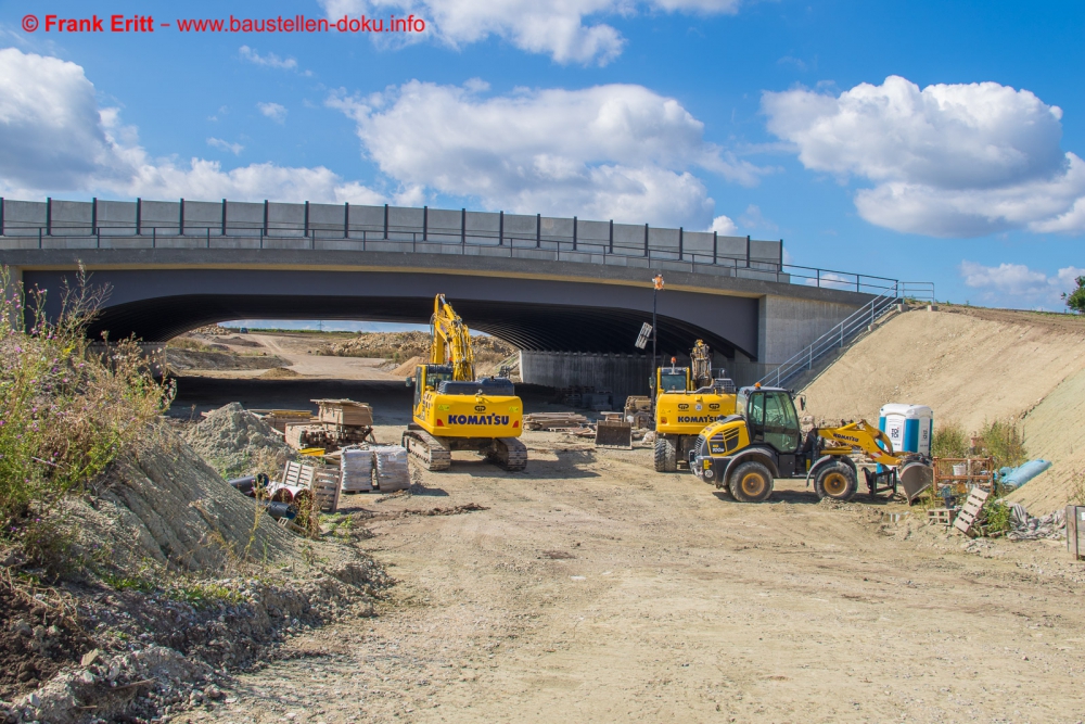 Neubau A143 - Grünbrücke Muschelkalkhänge