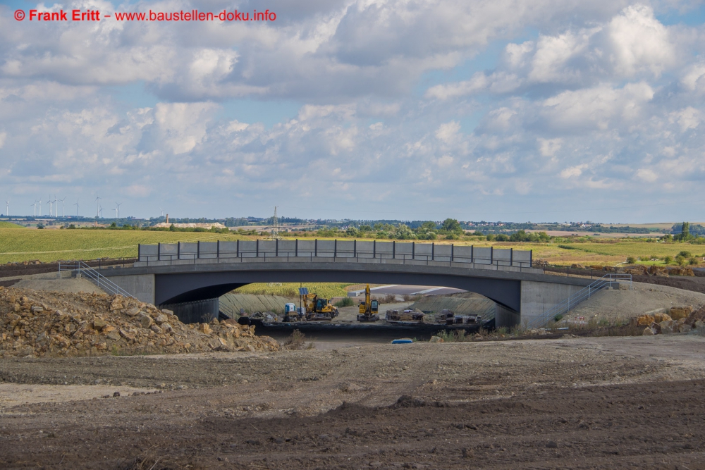 Neubau A143 - Grünbrücke Muschelkalkhänge