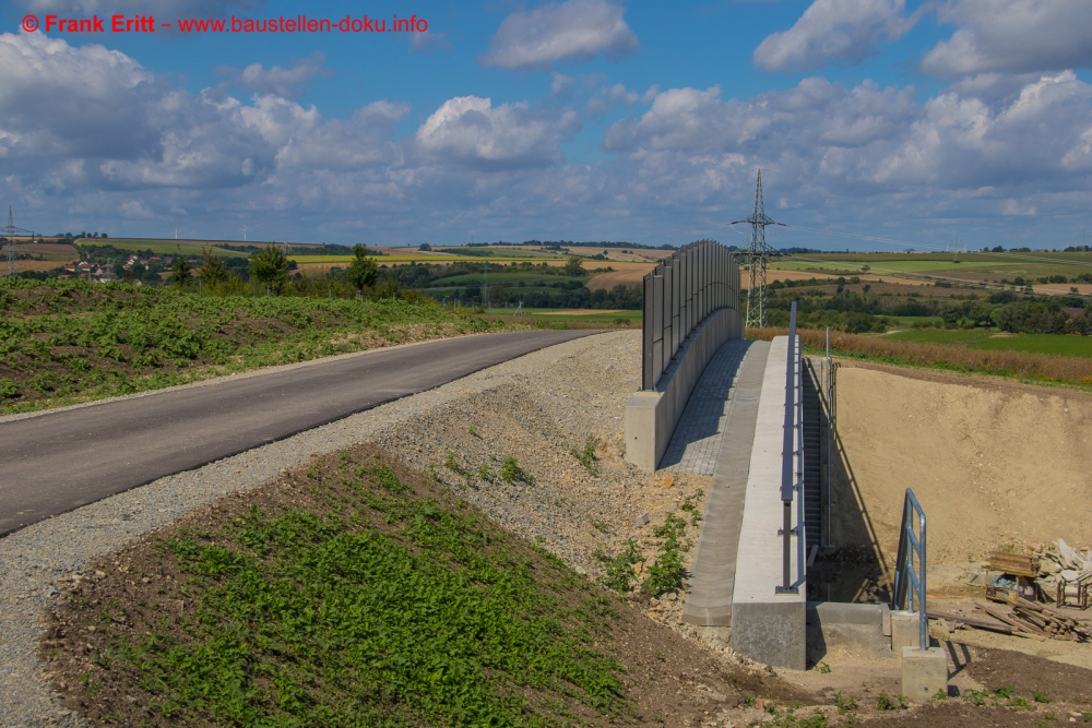 Neubau A143 - Grünbrücke Muschelkalkhänge