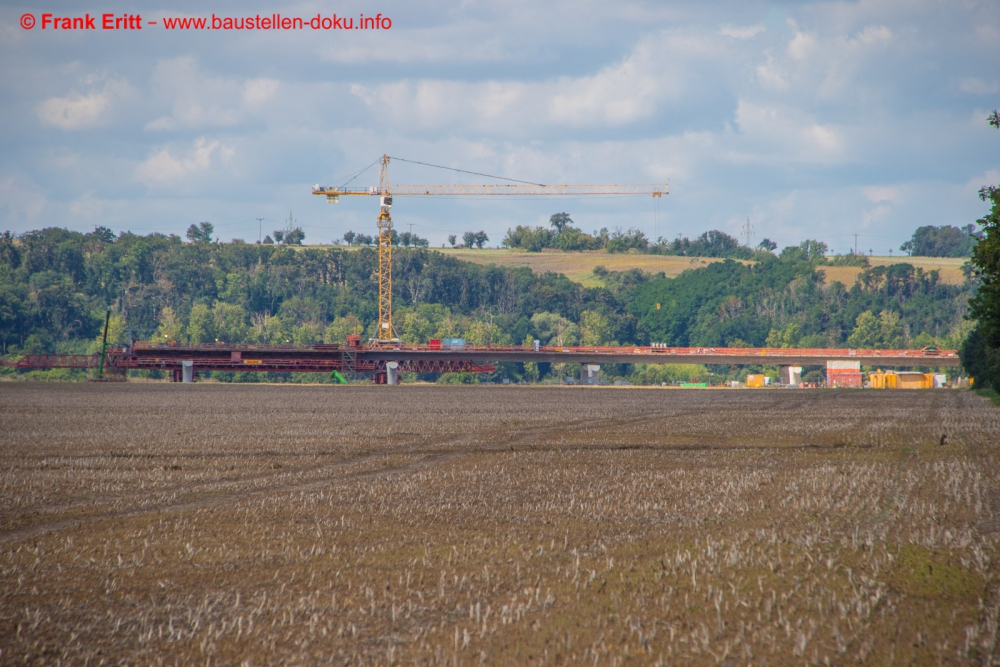 Neubau A143 Saaletalbrücke Salzmünde