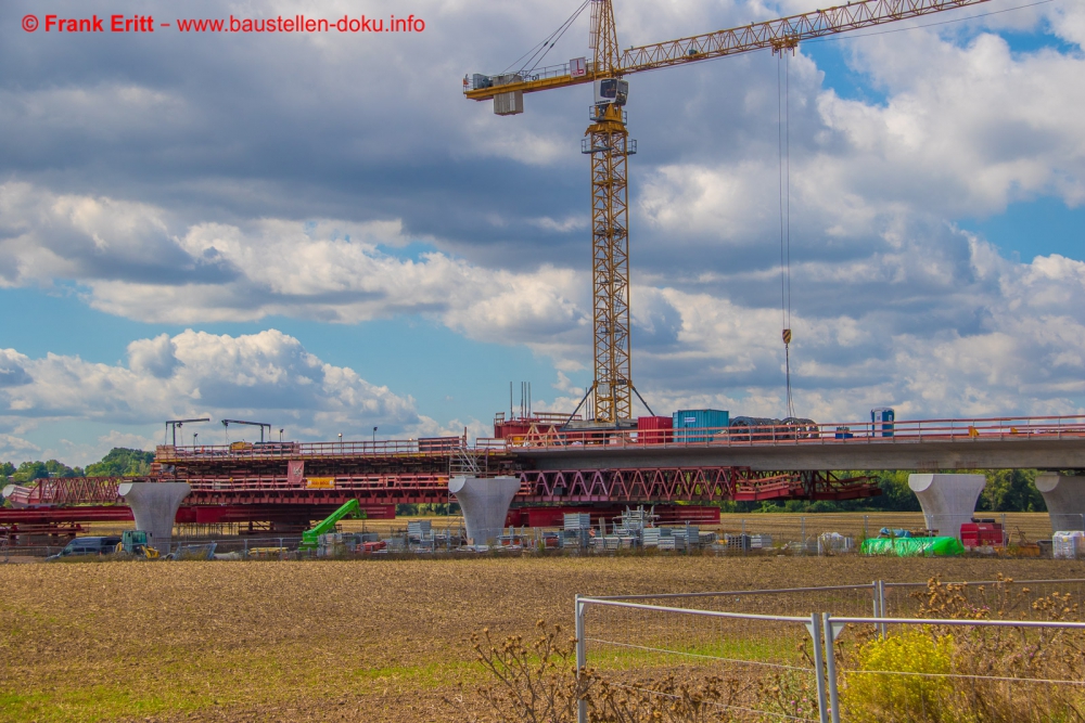 Neubau A143 Saaletalbrücke Salzmünde