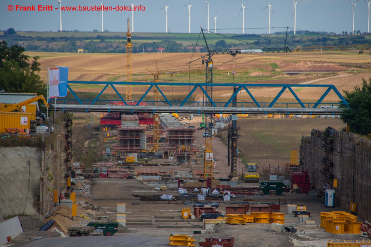 Neubau A143 Saaletalbrücke Salzmünde