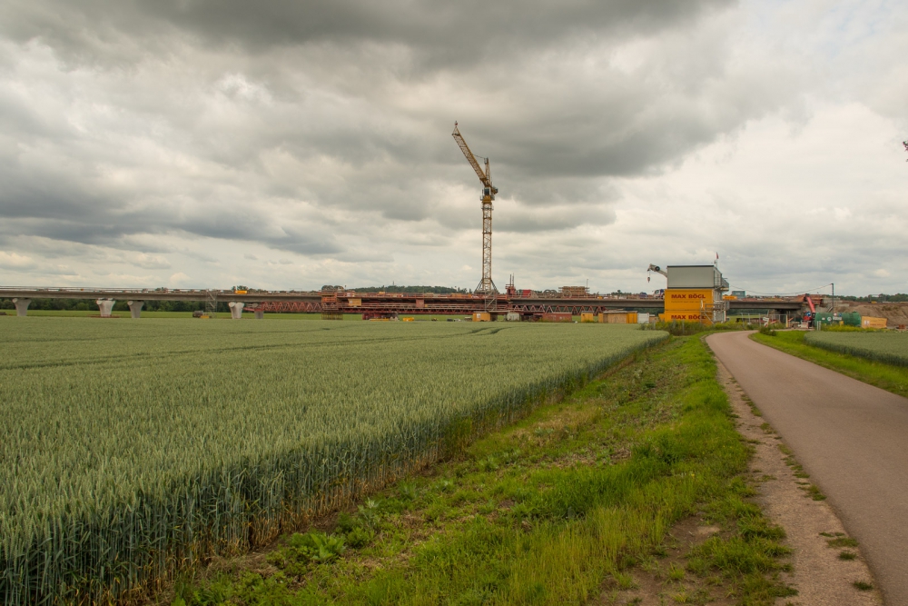 Neubau A143 Saaletalbrücke Salzmünde
