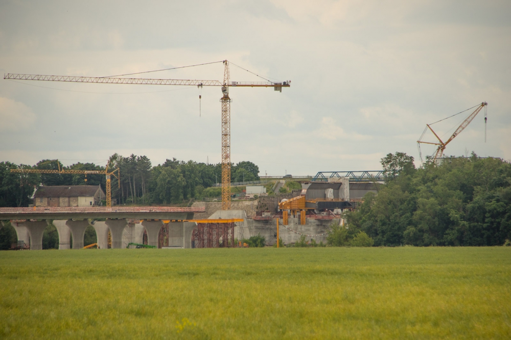 Neubau A143 Saaletalbrücke Salzmünde