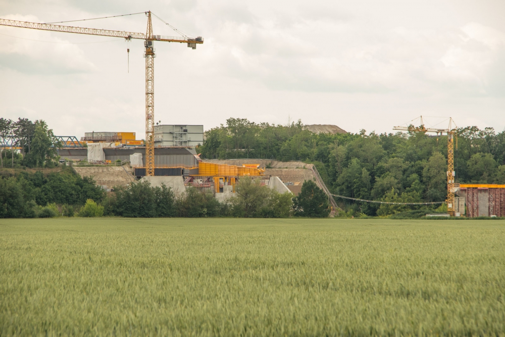 Neubau A143 Saaletalbrücke Salzmünde
