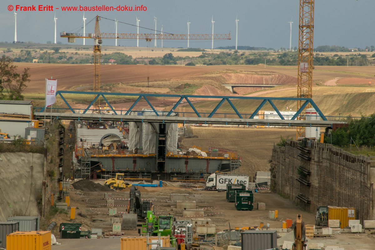 Neubau A143 Saaletalbrücke Salzmünde
