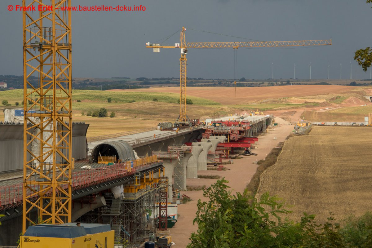 Neubau A143 Saaletalbrücke Salzmünde