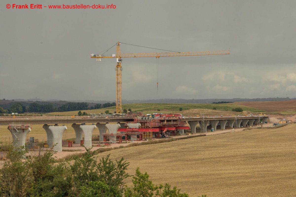 Neubau A143 Saaletalbrücke Salzmünde
