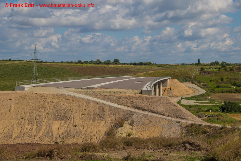 Neubau A143 - Talbrücke Benkendorfer Bach (250m)