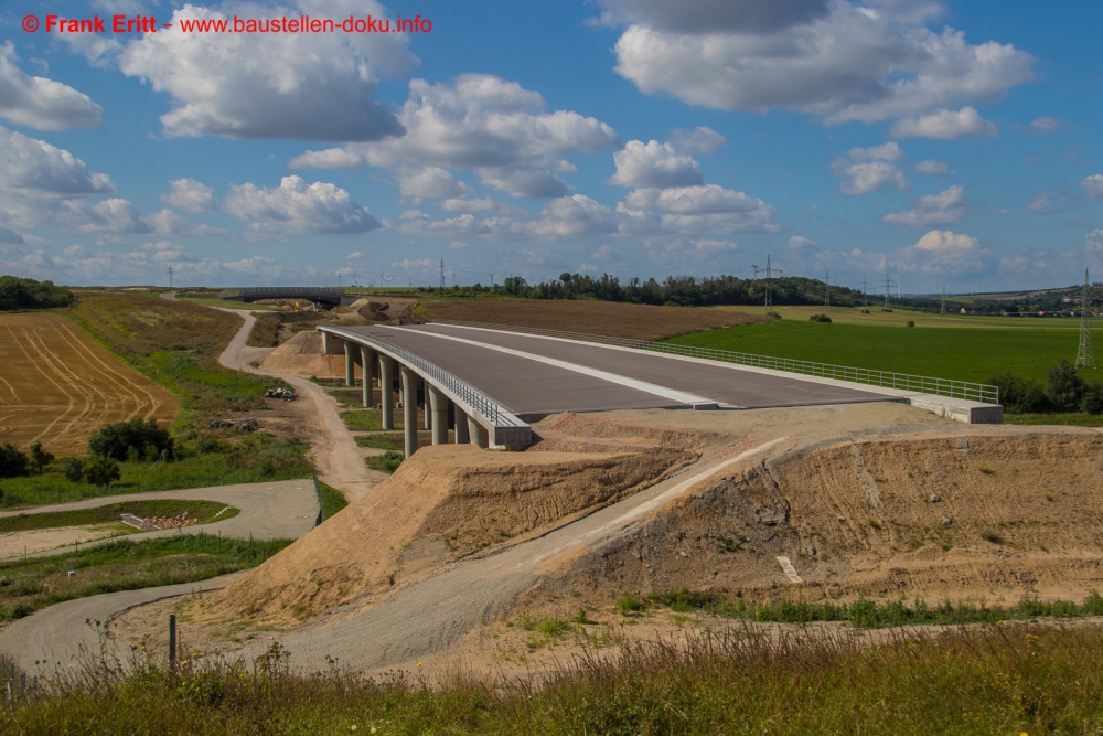 Neubau A143 - Talbrücke Benkendorfer Bach (250m)