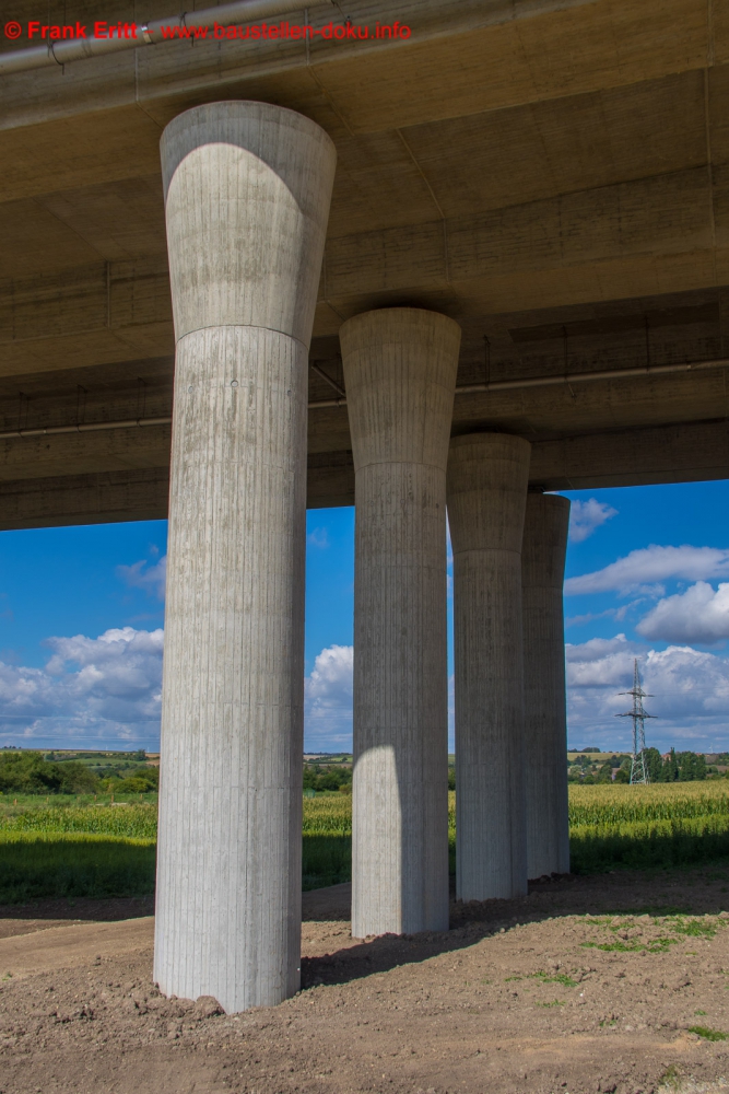 Neubau A143 - Talbrücke Benkendorfer Bach (250m)